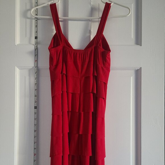 Red Cocktail Dress - Picture 3 of 4